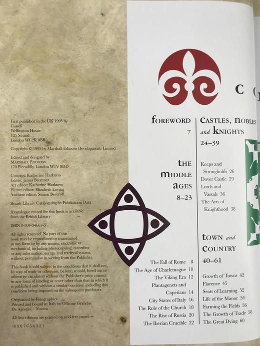 走进中世纪世界 约百幅彩色插图 精装大16开 商品图4