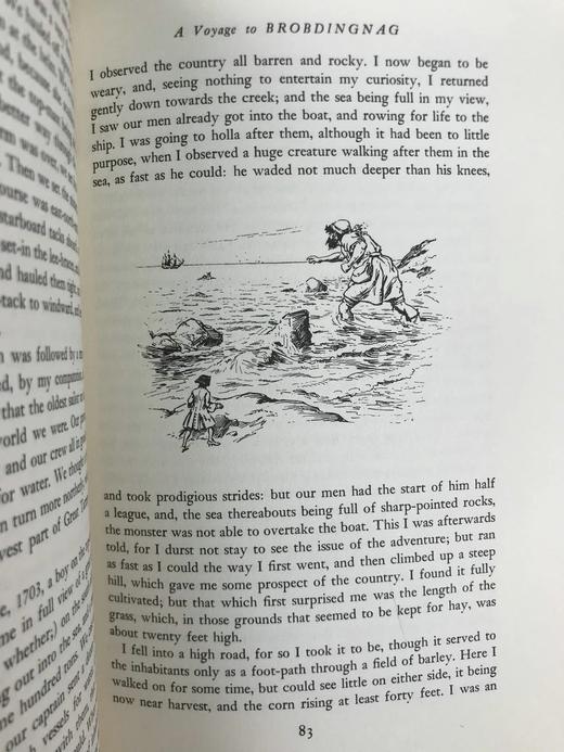 斯威夫特《格列佛游记》 配插图 富兰克林图书馆豪华皮装本 商品图12