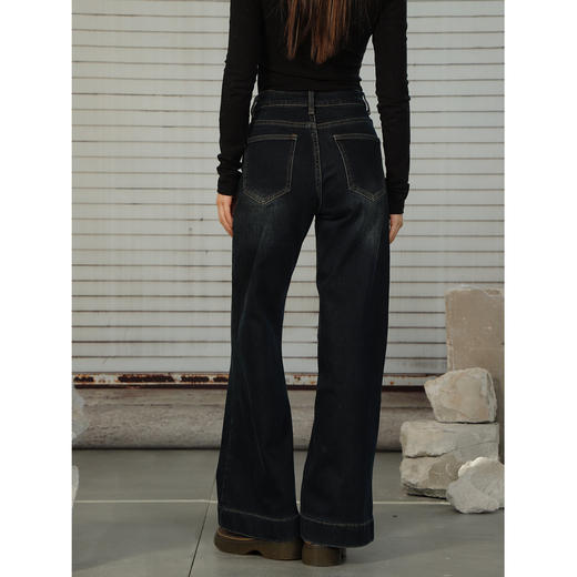 复古磨毛微喇牛仔裤-纪念日百货门店同款167449061 商品图2