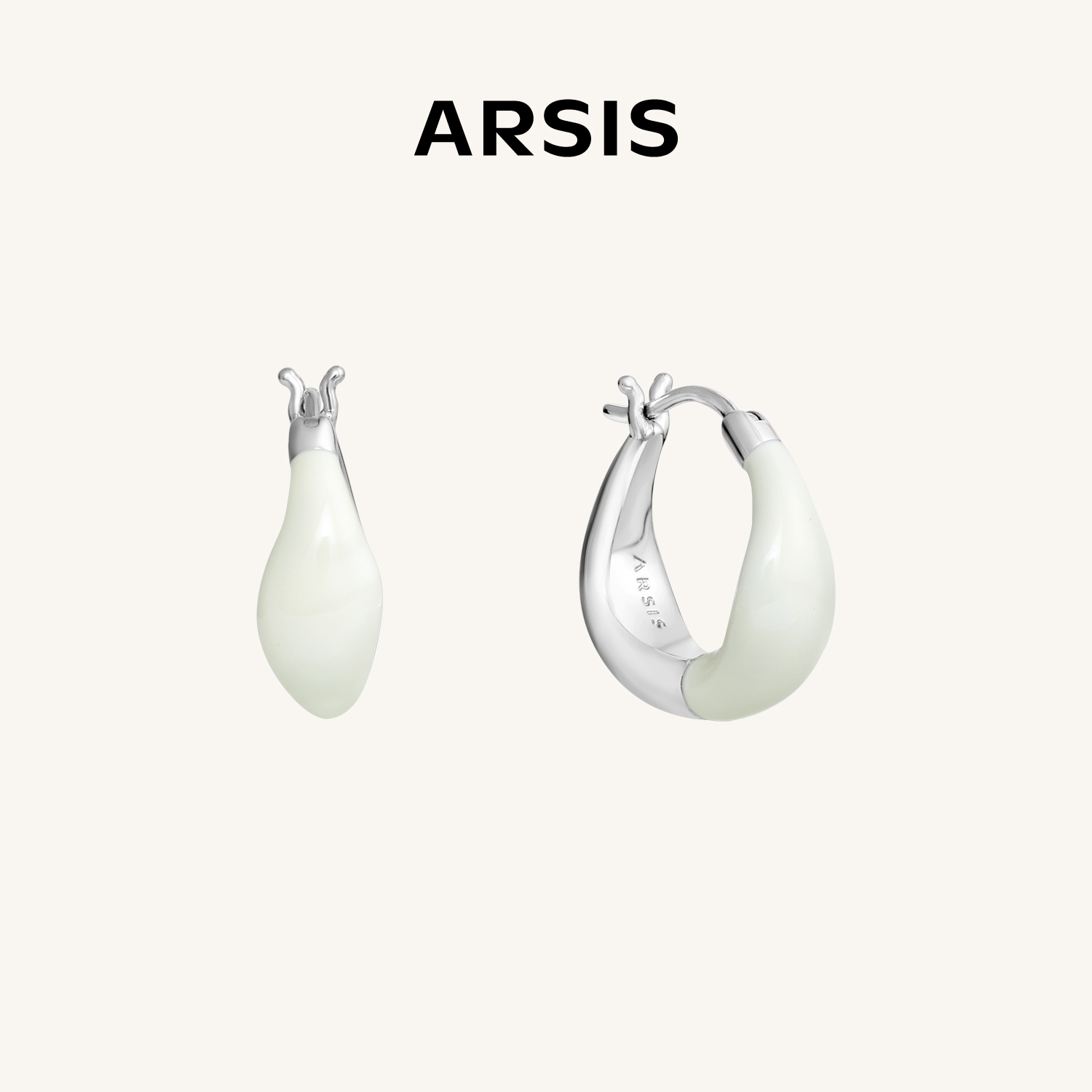 ARSIS｜流光系列 流光云朵两戴耳环