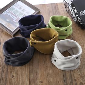 可亲子！推荐！儿童双面摇粒护颈围脖成人围脖