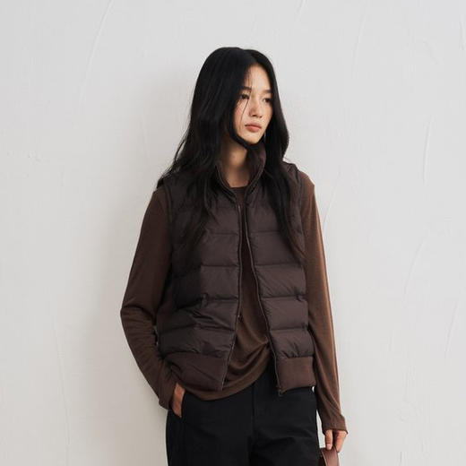 Dr.foever 轻暖拼接羽绒服/马甲 保暖舒适 轻便百搭 多色可选（3-5天发货） 商品图3