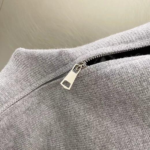 D110715拉链老花字母针织毛衣开衫外套男女同款 商品图7