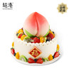 【祝寿系列】蟠桃献寿 生日蛋糕 商品缩略图0