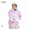 BJHG不计后果贴布狗狗卫衣女款加厚冬季美式情侣圆领摇粒绒上衣男 商品缩略图0