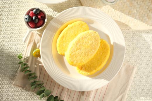 【玉米浆包】纯鲜糯玉米制作，无添加健康粗粮，软糯香甜，蒸、烤、煎、炸样样都行，营养早餐必备 110g*4盒 商品图4