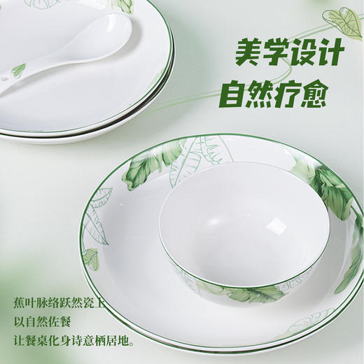 罗莱礼品-蕉叶食欢四人食16头餐具礼盒 商品图2