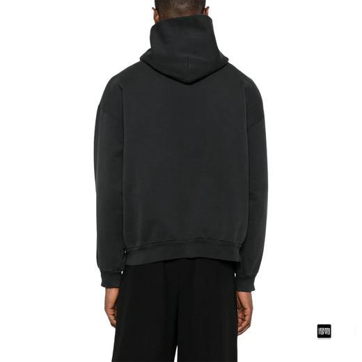 D110792模糊可乐字母印花帽衫卫衣常规版型男女同款 商品图13