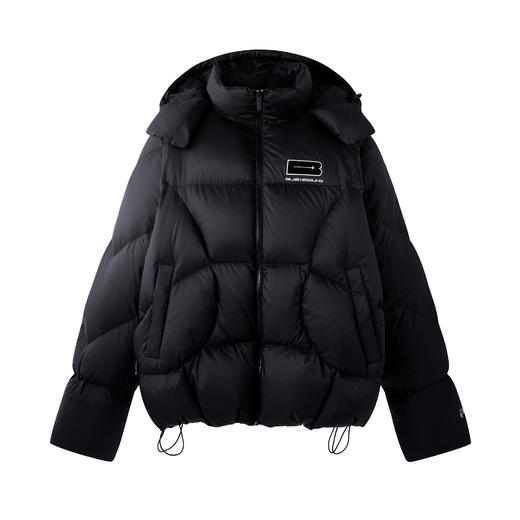 BJHG不计后果短款贴贴羽绒服男款冬季2025新款连帽90白鹅绒外套女 商品图4