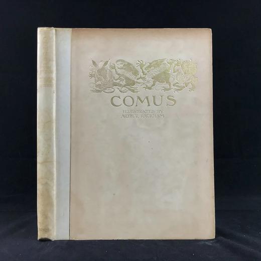 鬼才拉克姆签名本！弥尔顿《酒神之假面舞会》 24幅彩色手工贴图 精装大16开 商品图0