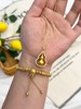D110765葫芦可旋转哦~古法沙金点钻福禄葫芦项链 商品缩略图7
