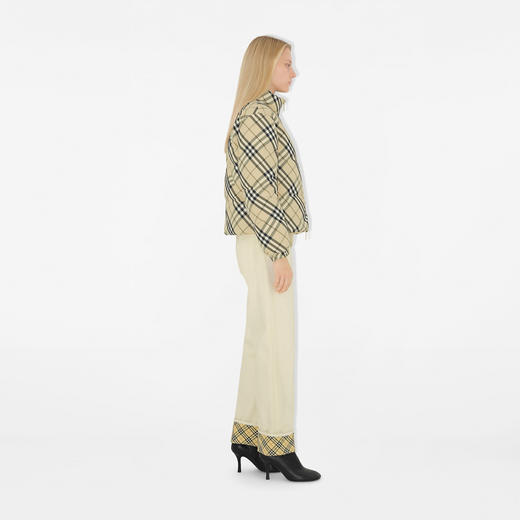 【一】BURBERRY 巴宝莉 女士双面格纹羽绒服 格子色 8098488 C1506 商品图4
