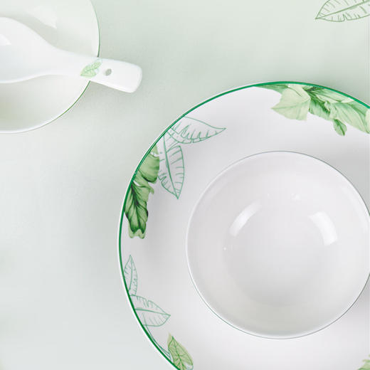 罗莱礼品-蕉叶食欢四人食16头餐具礼盒 商品图3