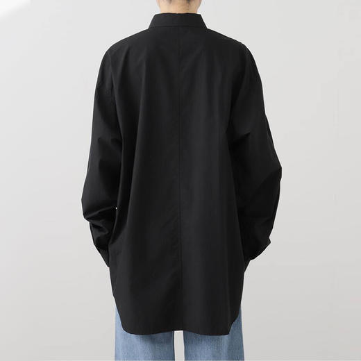 ATON SUVIN BROAD WASHED SHIRT 男女中性印度长绒棉水洗长袖衬衫 商品图2