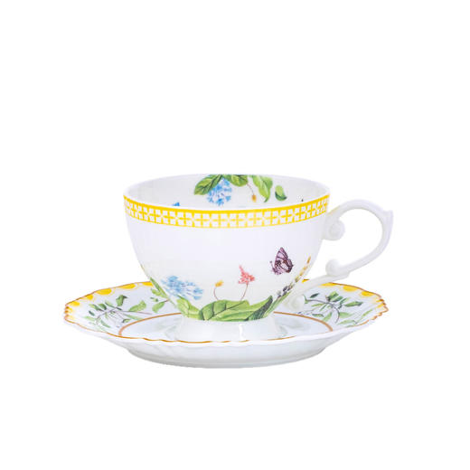 罗莱礼品-花园系列一壶双杯碟礼盒 商品图3