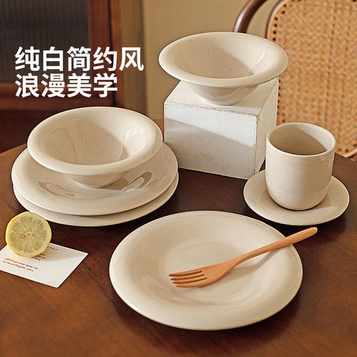摩登主妇西餐盘子高级感沙拉碗家用碗具2025新款高颜值饭碗酸奶碗 商品图1