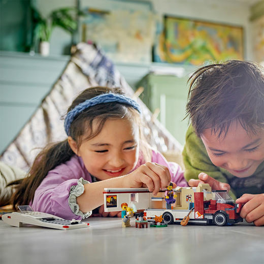 5702017812441 乐高Lego 积木拼搭城市系列60454假日探险野营车儿童益智玩具6岁以上 商品图3