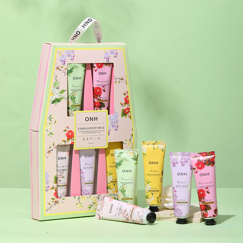 39.9元10支！1盒5款独特香氛 ONH花漾香氛发热护手霜礼盒