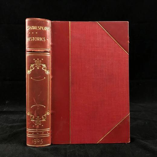 工坊特装本！1905年 莎士比亚历史剧集 真皮精装32开 商品图0