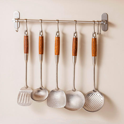 摩登主妇纯钛锅铲不粘锅专用煎铲大汤勺家用厨具套装炒菜勺子铲子 商品图4