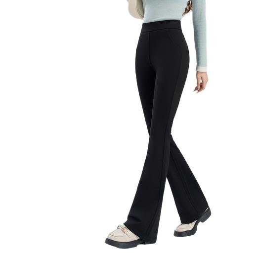 【加厚微喇裤】2025微喇超模裤4.0冬女装新锦棉微喇叭长腿西装裤子 商品图4