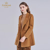 【羊绒】乔万尼双面羊绒羊毛大衣女新款秋冬小个子西装高级感EF4A150 商品缩略图2