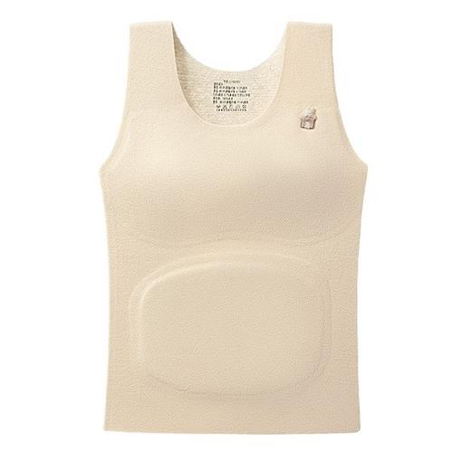 【二阶段初高中生】少女无痕护肚打底保暖内衣12-18中大童女童德绒保暖背心 免穿文胸 商品图4