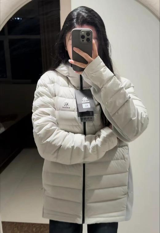 D110714新款MONT XO中国登山系列纯色户外防风防泼水保暖连帽轻薄羽绒服 商品图14