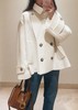 女款短款廓形羊毛呢大衣ba 商品缩略图4