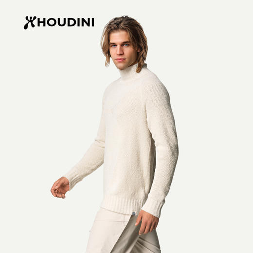 HOUDINI胡丁尼Lykan Crew莱肯户外25秋冬新男套头圆领长袖衫毛衣 830061 商品图3