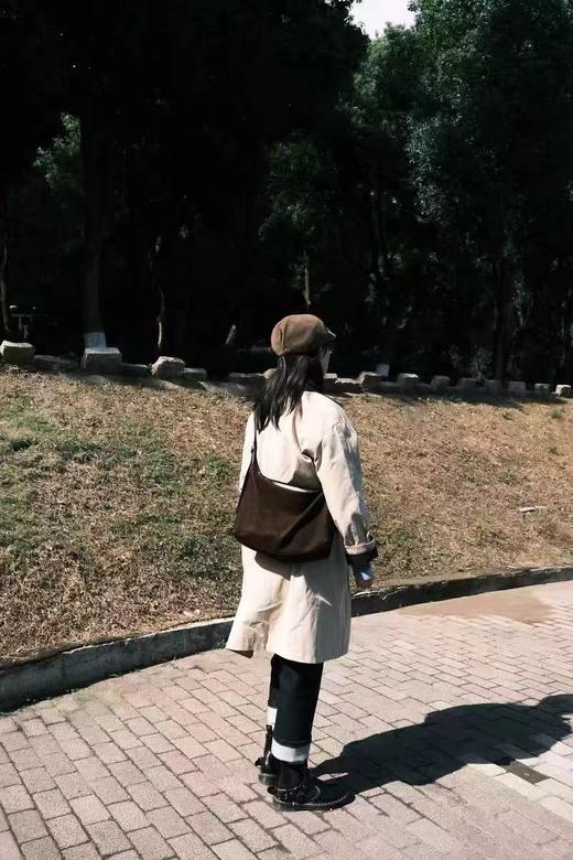 D110742实用主义与随性风格兼备慵懒复古大容量设计单肩斜挎HOBO包 商品图1