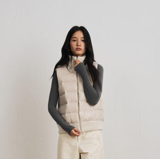 Dr.foever 轻暖拼接羽绒服/马甲 保暖舒适 轻便百搭 多色可选（3-5天发货） 商品图11