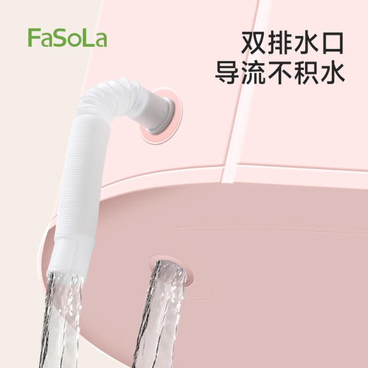 FaSoLa折叠泡澡桶大人浴桶洗澡桶免安装成人儿童全身沐浴浴缸浴盆 商品图4