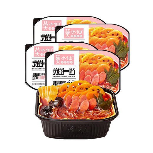 莫小仙 六菜一肠 自热火锅 250g/盒 商品图0