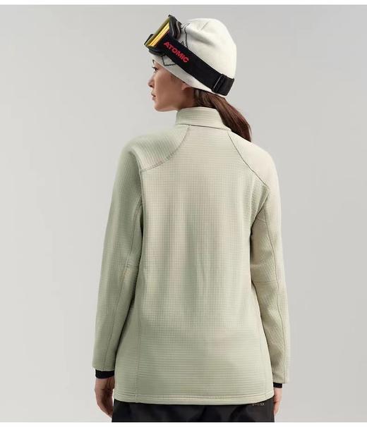 D110731男女情侣POLARTEC抓绒亲肤保暖滑雪中层针织套头衫 商品图7