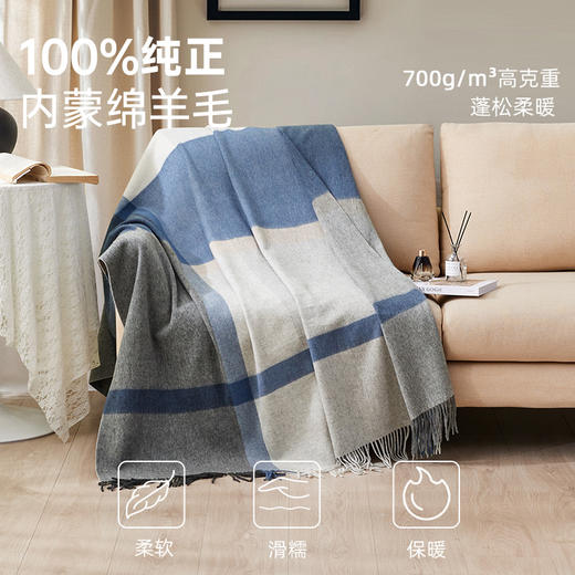 绵羊毛多功能毯 商品图1