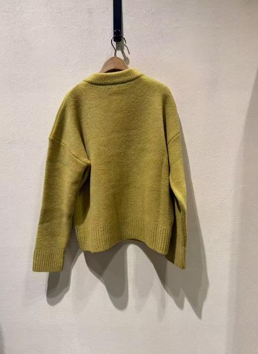 中性款爱心针织开衫毛衣LV 商品图1