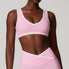 跃牌【安琪拉系列】撞色内衣女瑜伽服普拉提训练上衣显瘦健身文胸运动服WX2501 商品缩略图0