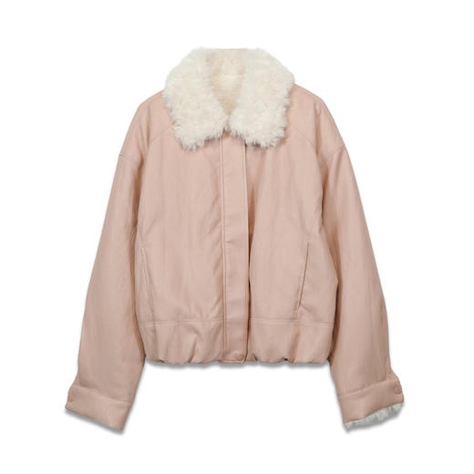 韩系羊羔毛翻领外套-纪念日百货门店同款167193545 商品图4