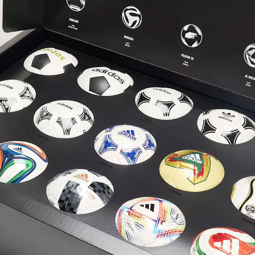 小李子ADIDAS阿迪达斯2026世界杯比赛足球1号球纪念套盒JN2093 商品图3