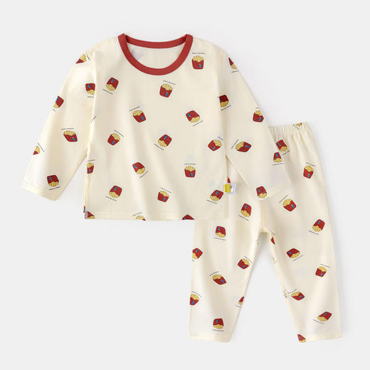 宝宝内衣套装纯棉秋季男童秋衣秋裤女童家居服儿童打底小童童装潮 商品图6