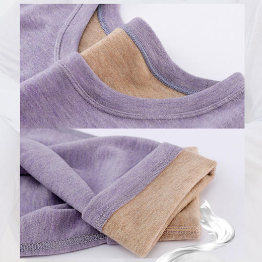 【保暖套装】女士新款保暖套装蚕丝套装保暖衣【FF25821】 商品图1