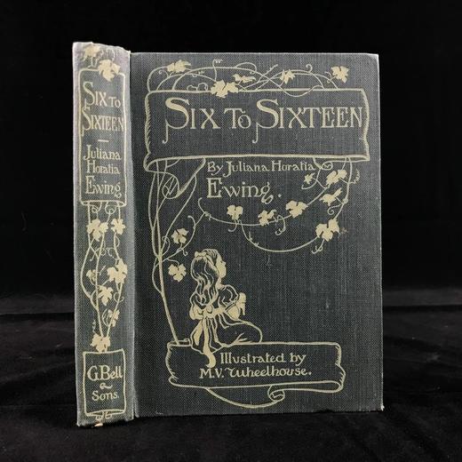 1929年 朱莉安娜·霍雷希克·尤因《拾光絮语：写给女孩的故事集》 配精美彩色插图 漆布精装32开 商品图0