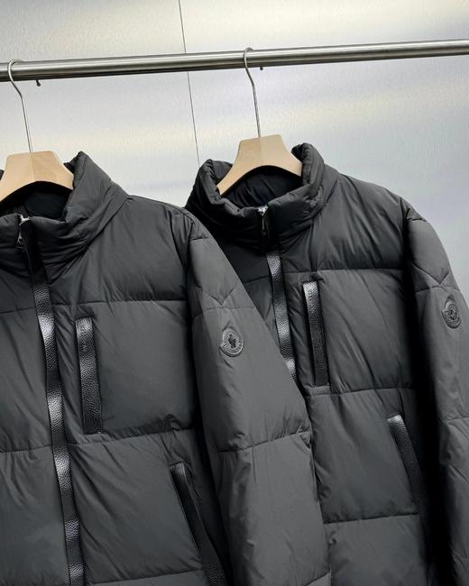 D110734秋冬新款Besbre立领小羊皮防风条羽绒夹克外套男女同款 商品图10