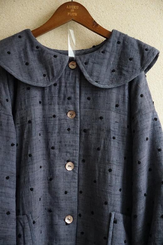 Bunon波点娃娃领棉服 商品图12