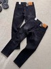 D110707秋冬新款男士锥形加绒休闲水洗牛仔裤 商品缩略图2