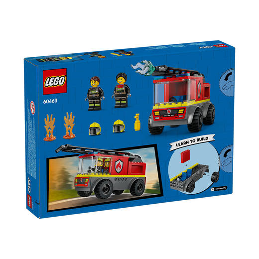5702017784694 乐高Lego 积木拼搭城市系列60463云梯消防车儿童益智玩具4岁以上 商品图1