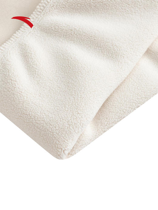 安踏凯里·欧文系列丨图腾部落风美式篮球加绒印花男女卫衣172541703S 【纤密暖绒】泥沙灰 -2 商品图5