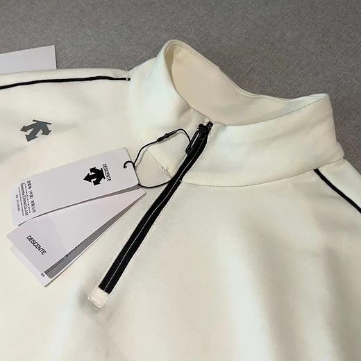 D110701女子半拉链长袖针织衫春秋季新款上衣 商品图1