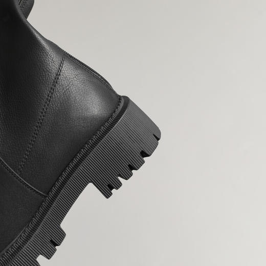 Ech&yolo气质牛皮厚底甜辣骑士长靴HBP-1916 商品图5